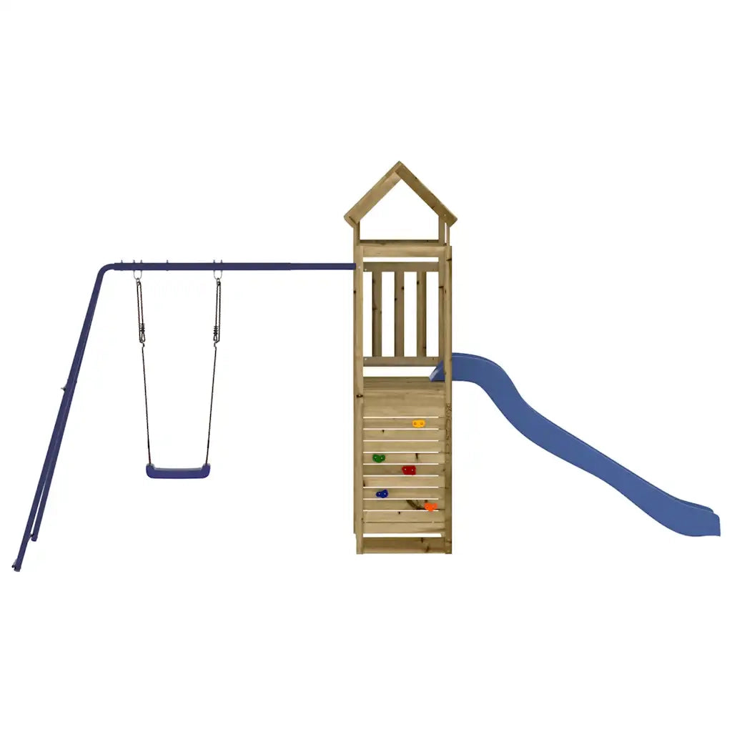 Set da Gioco da Esterno in Legno di Pino Impregnato 3155905