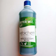Abichem 1lt deter w.c. detergente disincrostante in gel per eliminare macchie di incrostazione o di ruggine