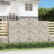 Cesti Gabbioni ad Arco 5 pz 300x50x180/200 cm Ferro Zincato 3146776