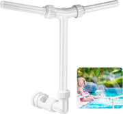 Fontana Acquatica Bidirezionale - Fontana per Piscine Invasi e Piscine Sopraelevate - 38/56cm Adattatore di Ritorno