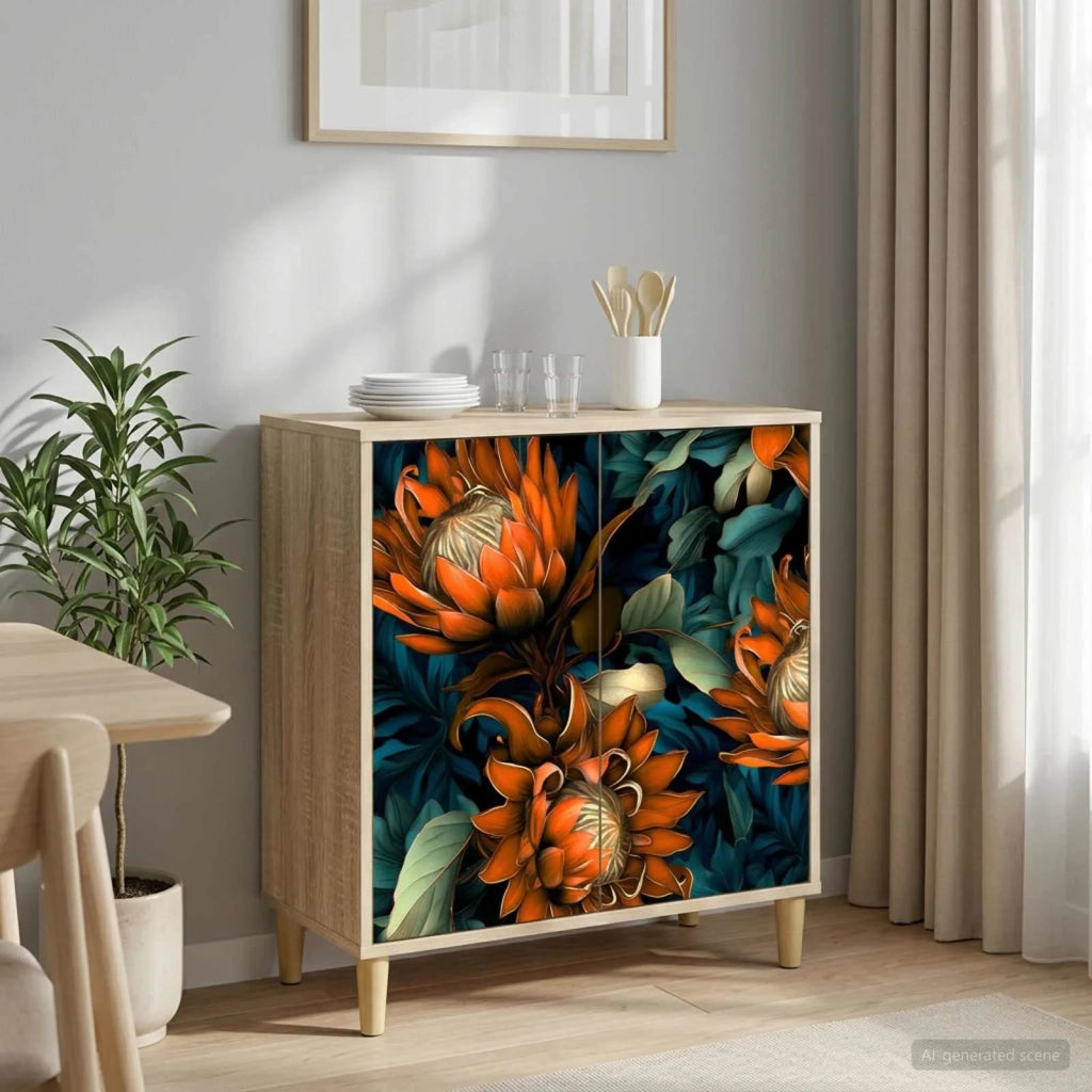 Credenza LOCHEM Sonoma 69 x 33 x 75 cm Legno ingegnerizzato 8006910