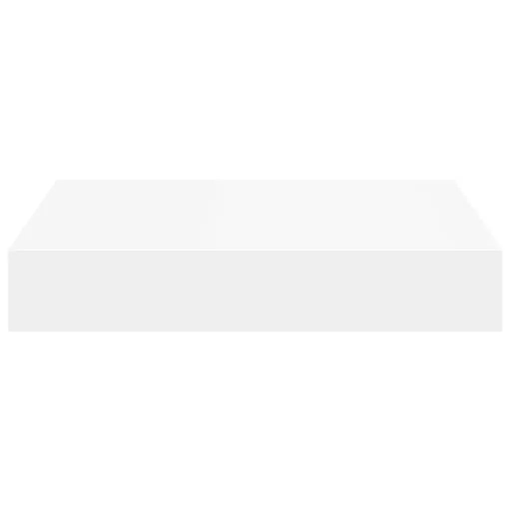 Scaffali a Parete 2 pz Bianco 23x23,5x3,8 cm in MDF cod mxl 33650
