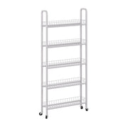 Vicco Piedistallo mobile Bianco 58 x 15 cm con 5 scomparti