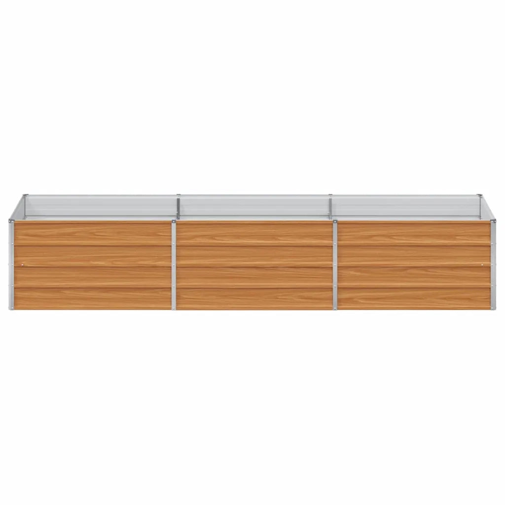 Letto rialzato da giardino Marrone Chiaro 240 x 80 x 45 cm