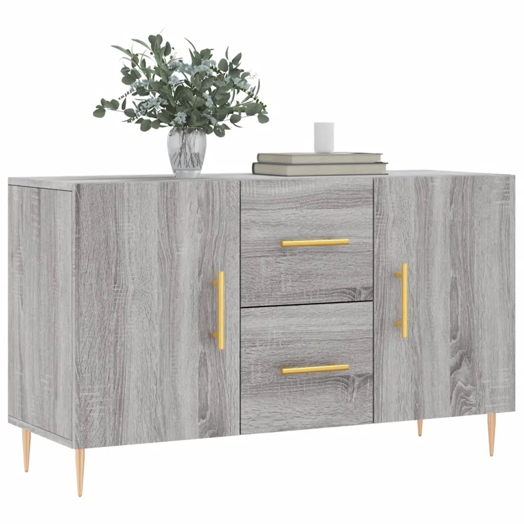 Credenza Grigio Sonoma 100x36x60 cm in Legno Multistrato 828162