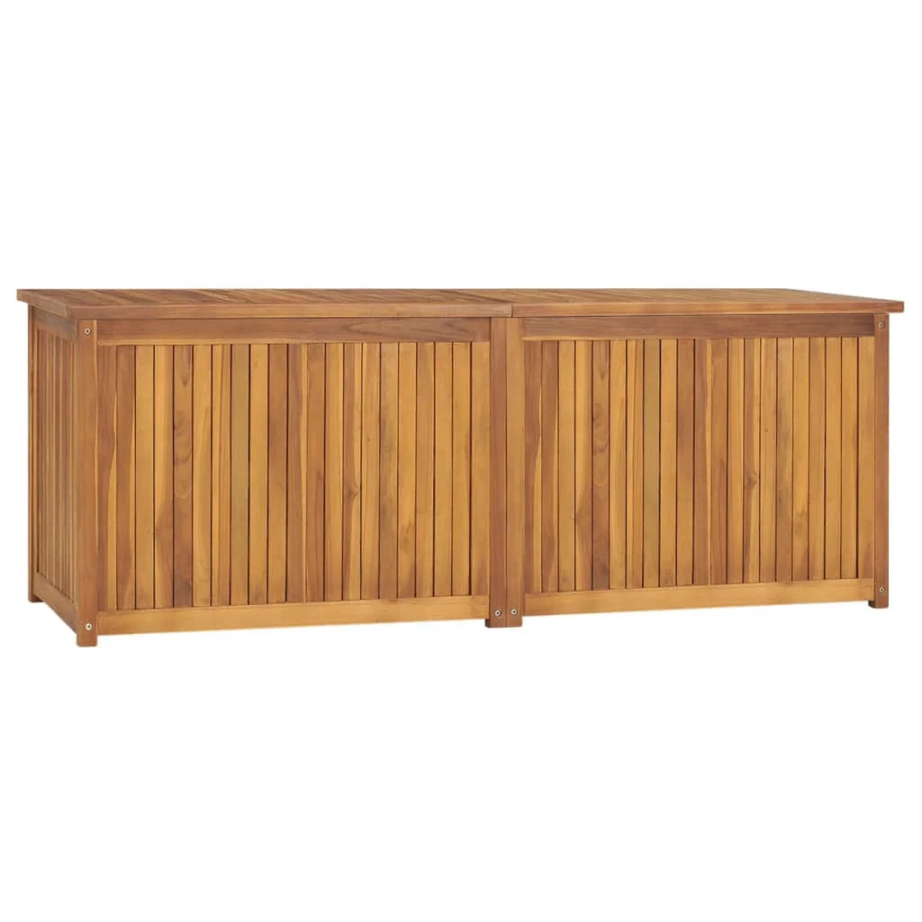 Baule da giardino 150 x 50 x 55 cm in legno massello di teak 02_0012988