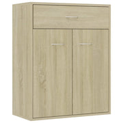 Buffet credenza cassettiera armadio mobile contenitore organizer cucina soggiorno rovere Sonoma 60 x 30 x 75 cm legno ingegnerizzato marrone 02_0031589