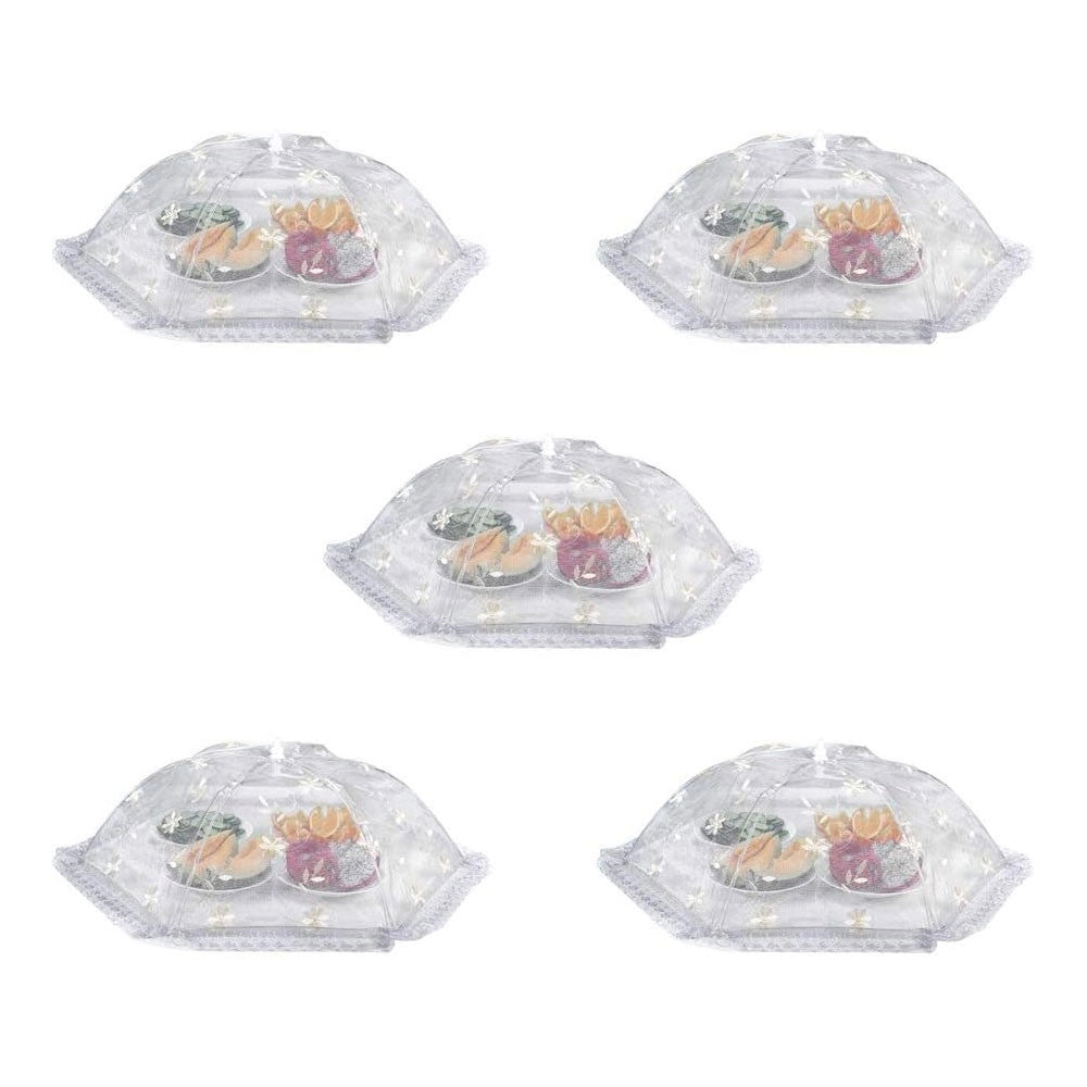 Trade Shop - 2pz Copertura Pieghevole Tenda A Rete Anti Polvere Insetti Per Alimentari 60 Cm -