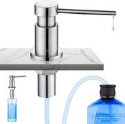 Dispensatore di sapone per cucina - Dispensatore di detersivo - 300 ml - Rame - Laccato