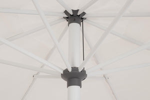 Ombrellone da Giardino Ø300x240 cm in Acciaio Rio Bianco