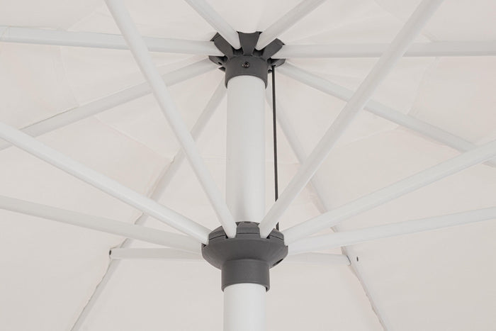 Ombrellone da Giardino Ø300x240 cm in Acciaio Rio Bianco