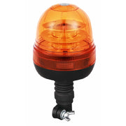LAMPEGGIANTE GIROFARO 24 LED 12-24V BASE FLESSIBILE 16W MACCHINE AGRICOLE AMA