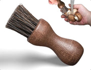 Spazzola per verdure Ergonomica - Spazzola per piatti in legno - Duraturo - Manico antiscivolo - Soluzione di pulizia affidabile - 8 x 2,7 cm