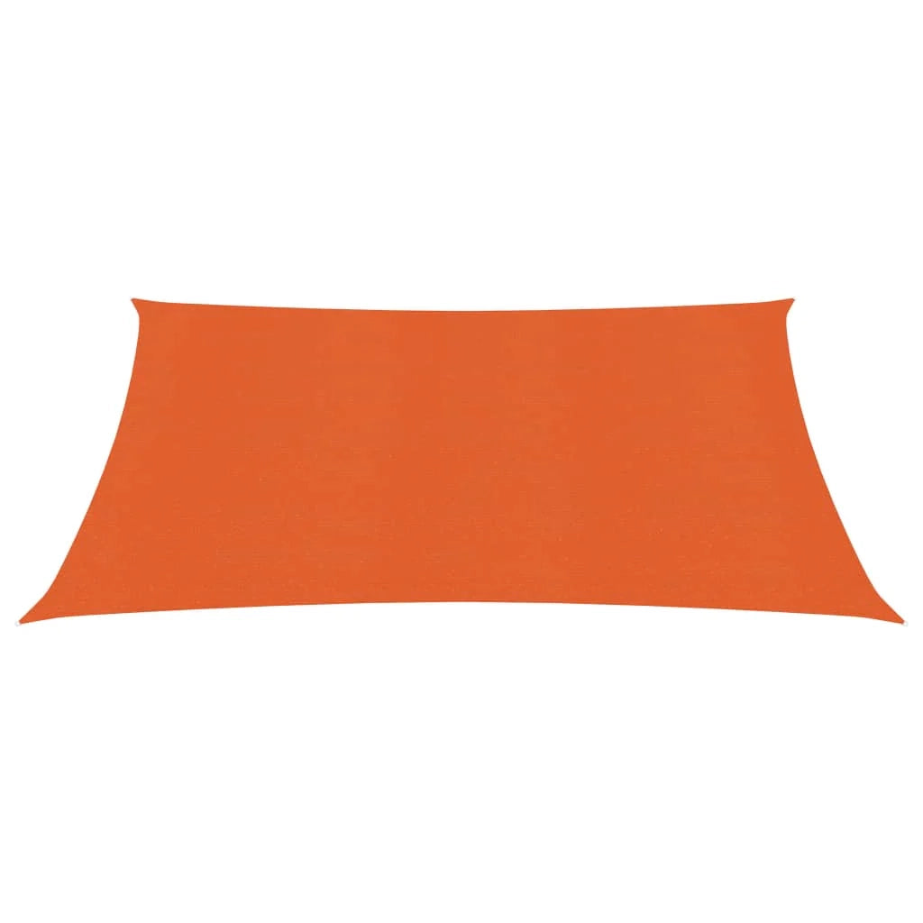 Vela ombreggiante/ombrellone 160 g/m² 2,5 x 3 m HDPE arancione 02_0009229