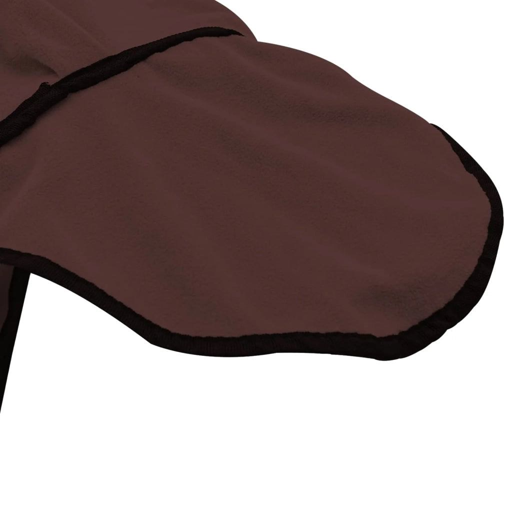 Coperta per Cavalli Marrone Scuro Completo 155 cm Poliestere CFW8542303