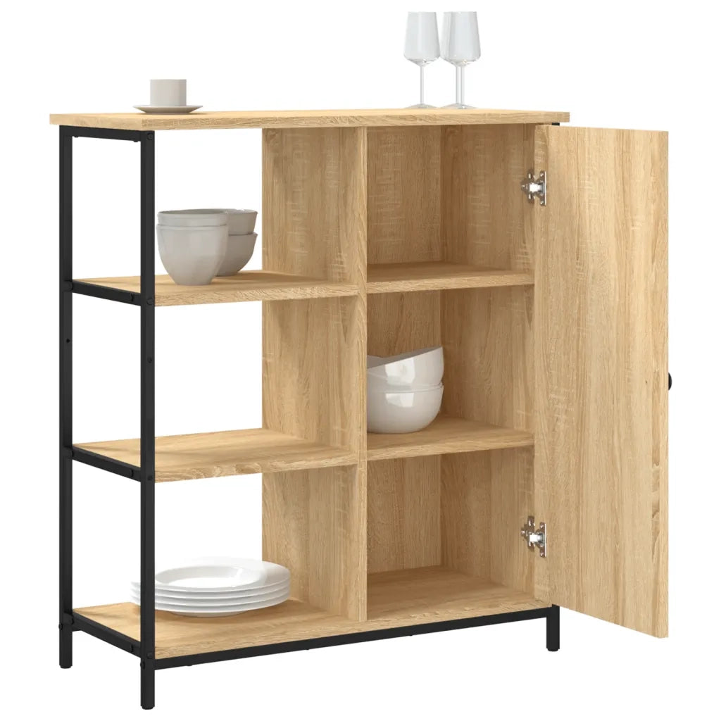 Credenza Rovere Sonoma 70x30x80 cm Legno ingegnerizzato 835490