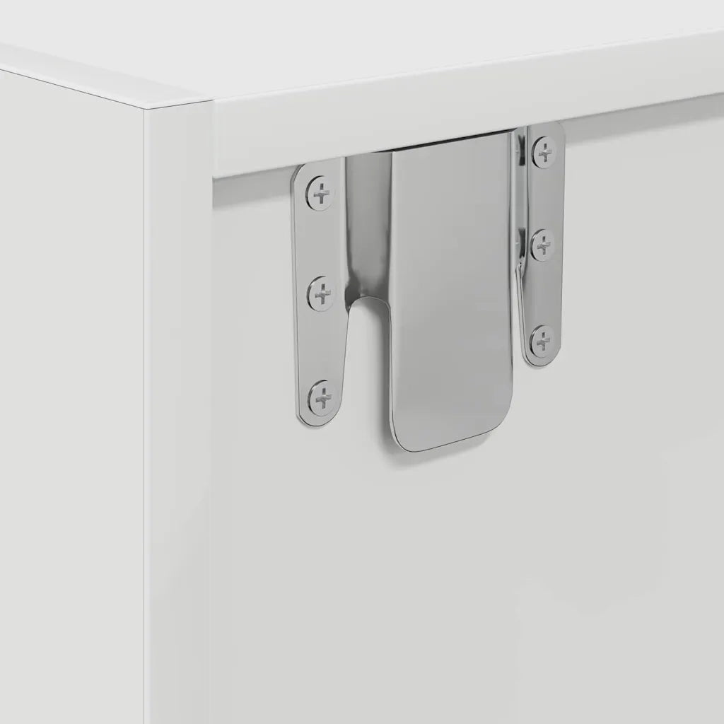 Mobile TV Bianco 100 x 31 x 25,5 cm Legno multistrato 861526