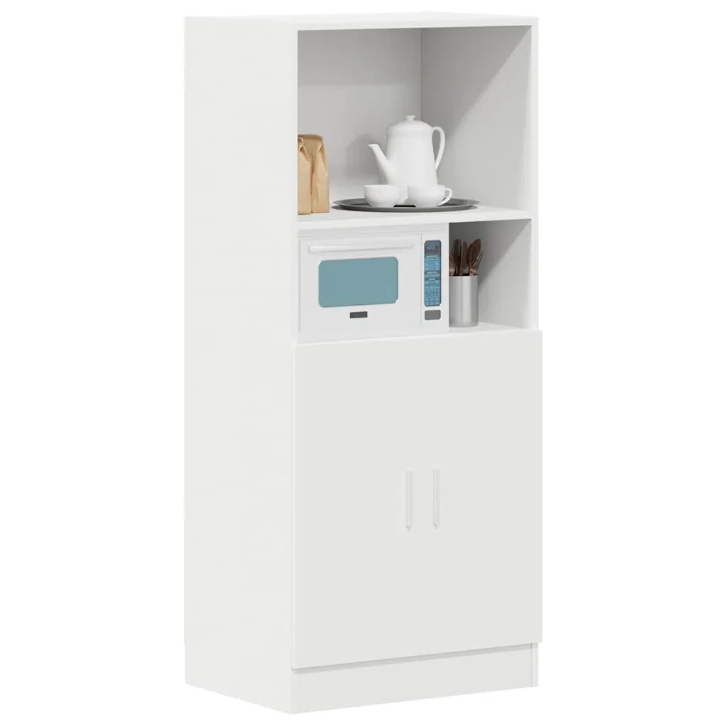 Mobile da Cucina Bianco 57x41,5x131,5 cm in Truciolato 860121