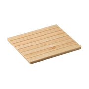TAVOLETTA STRIZZATOIO IN PINO VERNICIATO PER LAVATOIO- cm L 38,5 x P 28 x H 1,2- DH- pezzi 1