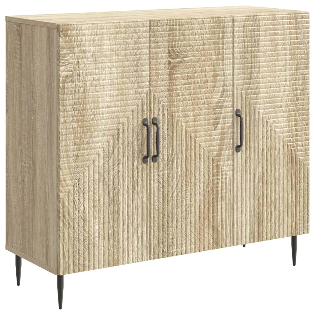 Credenza Rovere Sonoma 89 x 34,5 x 80 cm Legno ingegnerizzato