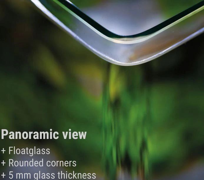 Dennerle Nano Tank Basic 60L - acquario con vetro panoramico cm60x35x30h con filtro e LED