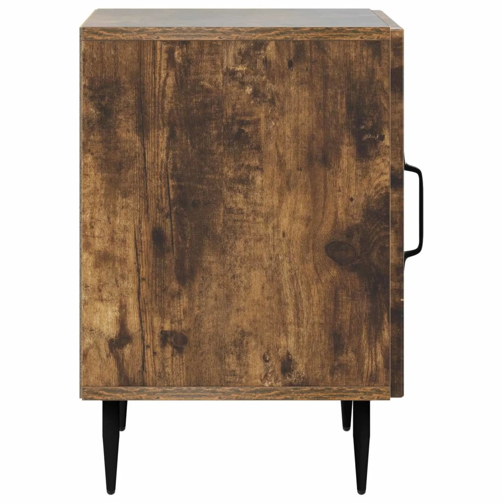 Armadio da Notte 2 pcs Rovere Fumo 43 x 34,5 x 50 cm 894806