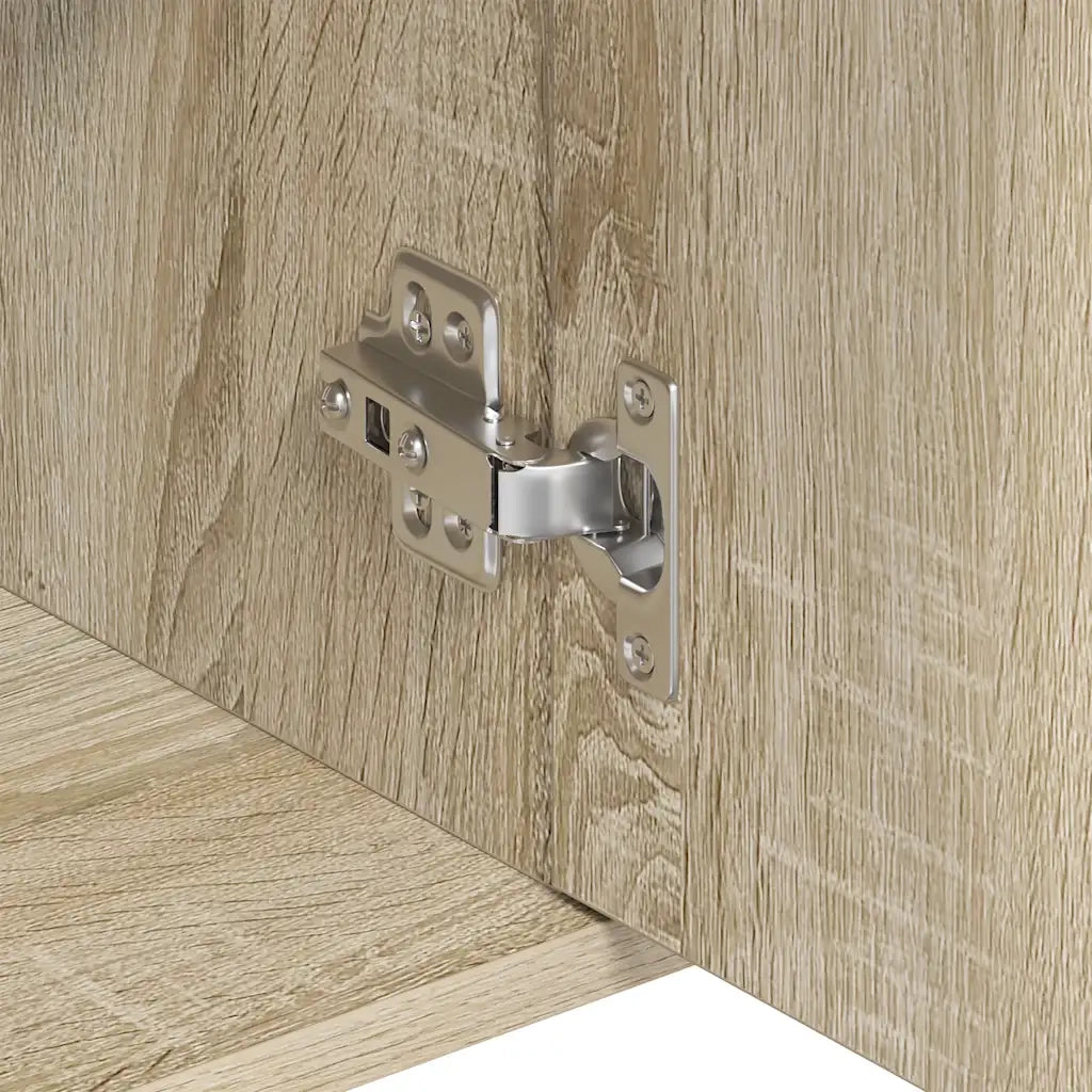 Credenza Rovere Sonoma 88x30x70 cm in Legno Multistrato 800678