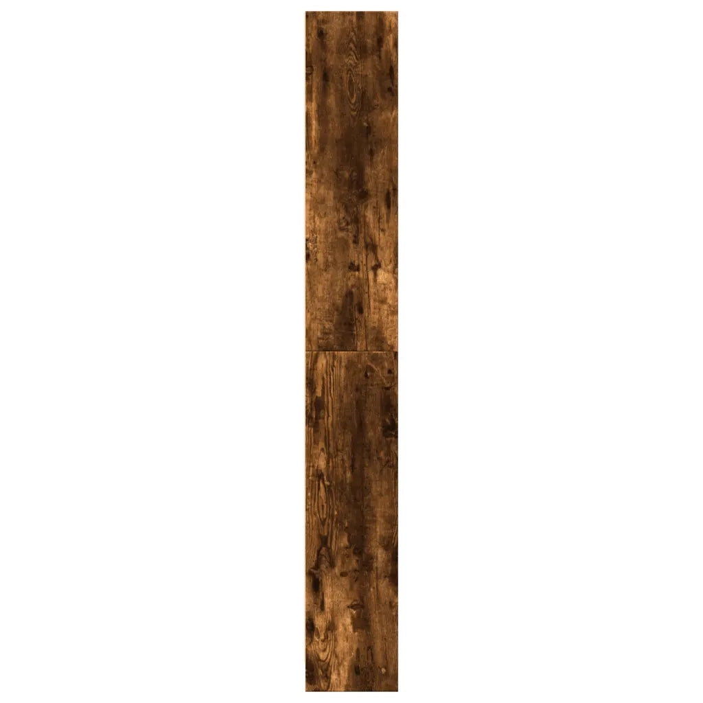 Libreria Rovere Fumo 80x24x176 cm in Legno Multistrato 857857