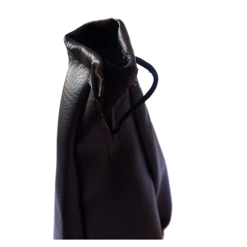 Trade Shop - Cuffia Copri Leva Cambio Auto Antipolvere Universale In Similpelle 8280 -
