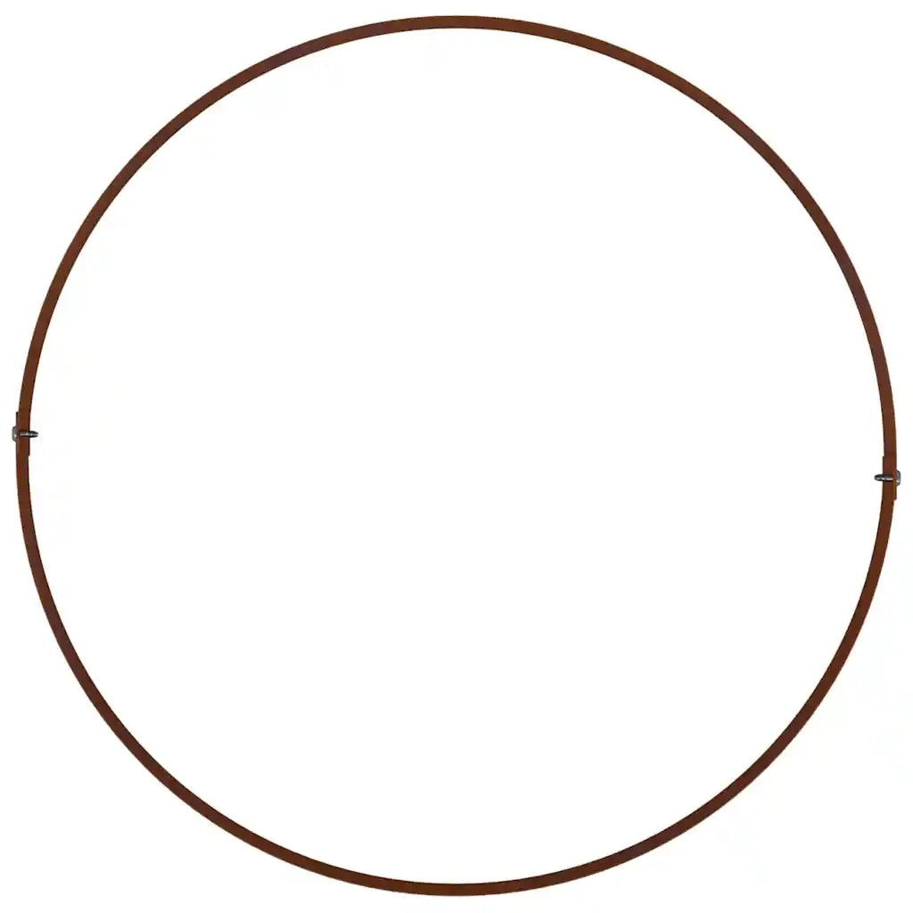 vidaXL Vaso da giardino Marrone 40 x 40 x 20 cm Acciaio corten