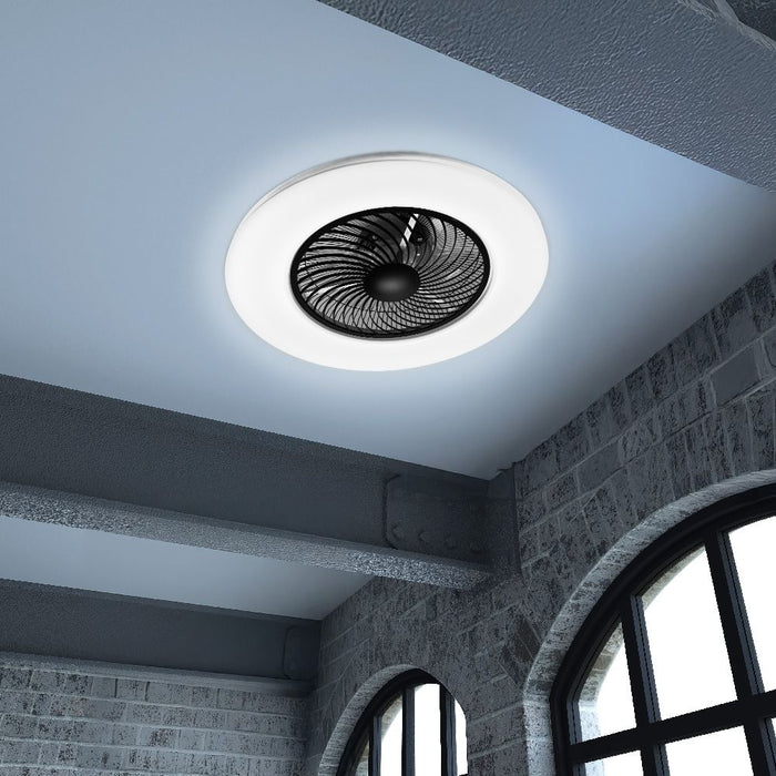 Lampada Con Ventilatore App1552-c Black