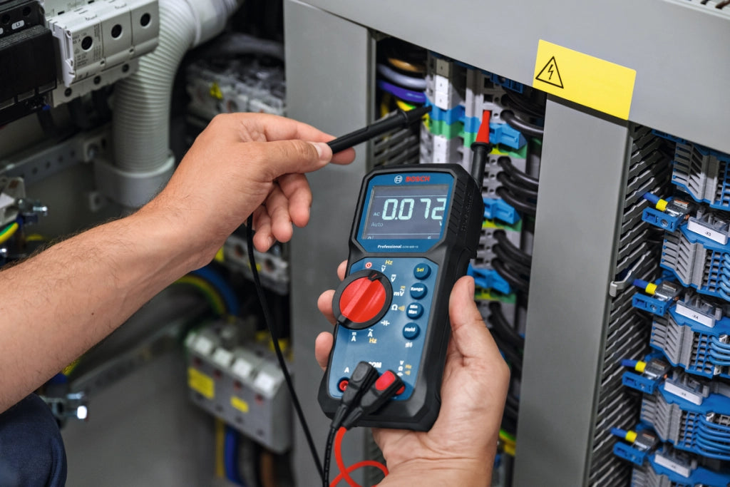 Multimetro digitale Bosch per valori RMS max 600V GDM 600-15