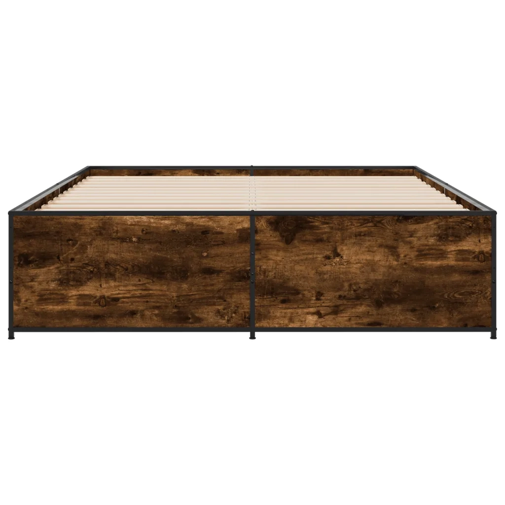 Giroletto Rovere Fumo 140x200 cm in Legno Multistrato Metallo 3279889