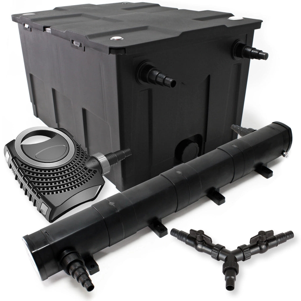 Set Filtro 60.000l Chiarificatore 72W Pompa NEO10000 80W
