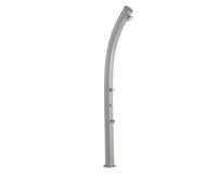 Doccia Solare da Giardino 25L Miscelatore Temporizzato e Lavapiedi Arkema Jolly Inox Paint