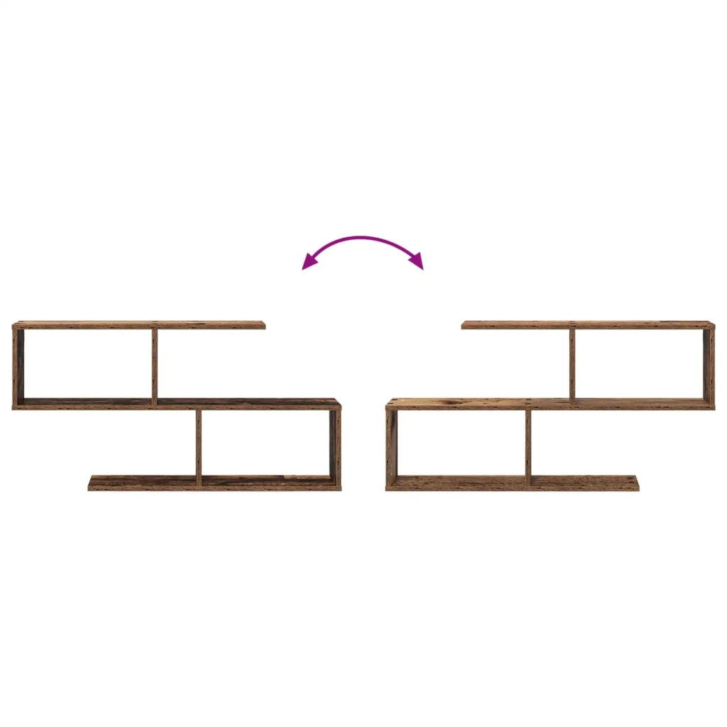 Scaffale da parete Legno antico 100 x 12 x 50,5 cm 8012274