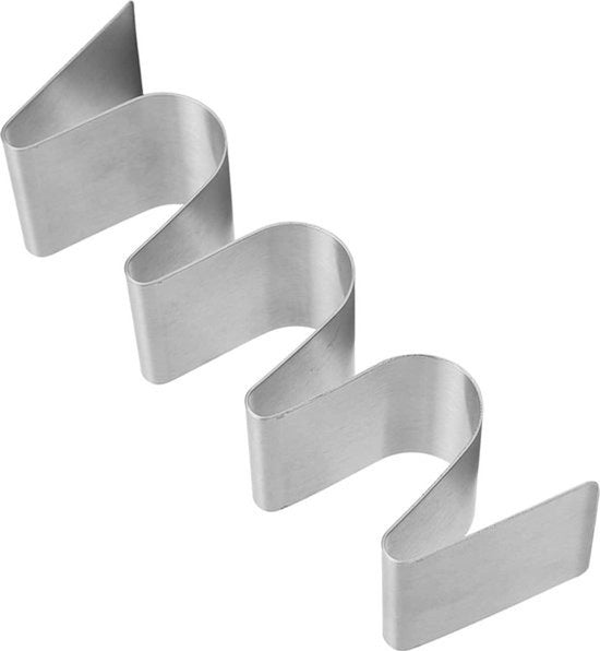 Rack a Tacco in Acciaio Inossidabile, Resistente al Lavastoviglie, con Tre Braccia in Metallo.