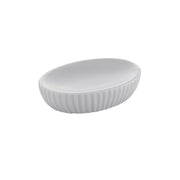 Portasapone Gedy in ceramica grigia | Marika