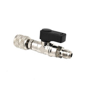 RUBINETTO PER BOMBOLETTA REFRIGERANTE CON DEPRESSORE- F gir. 5/16 SAE - M 1/4SAE- MARIE- pezzi 1