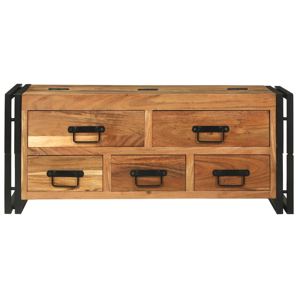 Tavolino da caffÃ¨ 90x50x38 cm in legno di acacia