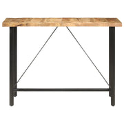 Tavolo da Bar 150x70x107 cm in Legno Ruvido di Mango 286612