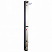 Doccia Solare Rectangular Series 40L con Pannello Solare Integrato per Giardino, Piscina, Campeggio e Outdoor Moderno