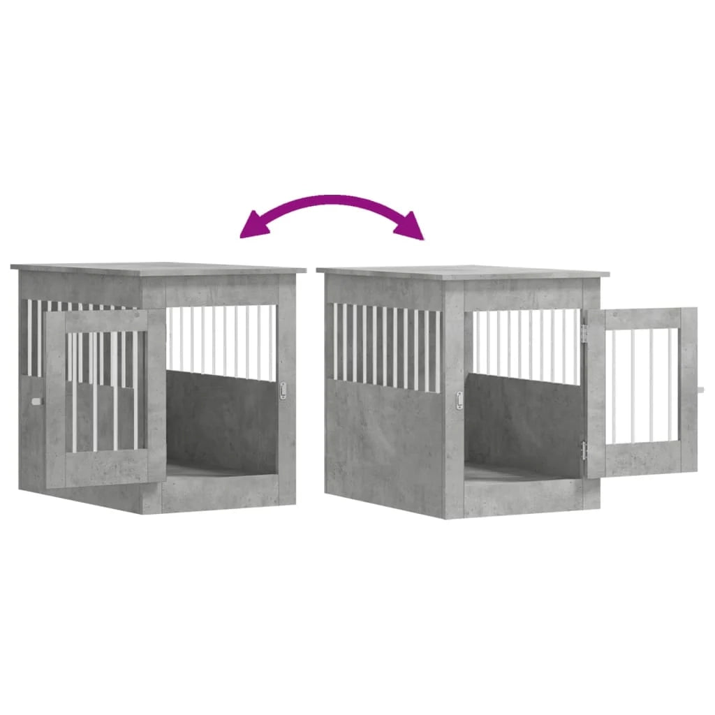 Mobile per trasportino per cani 55 x 80 x 68 cm grigio 02_0043360