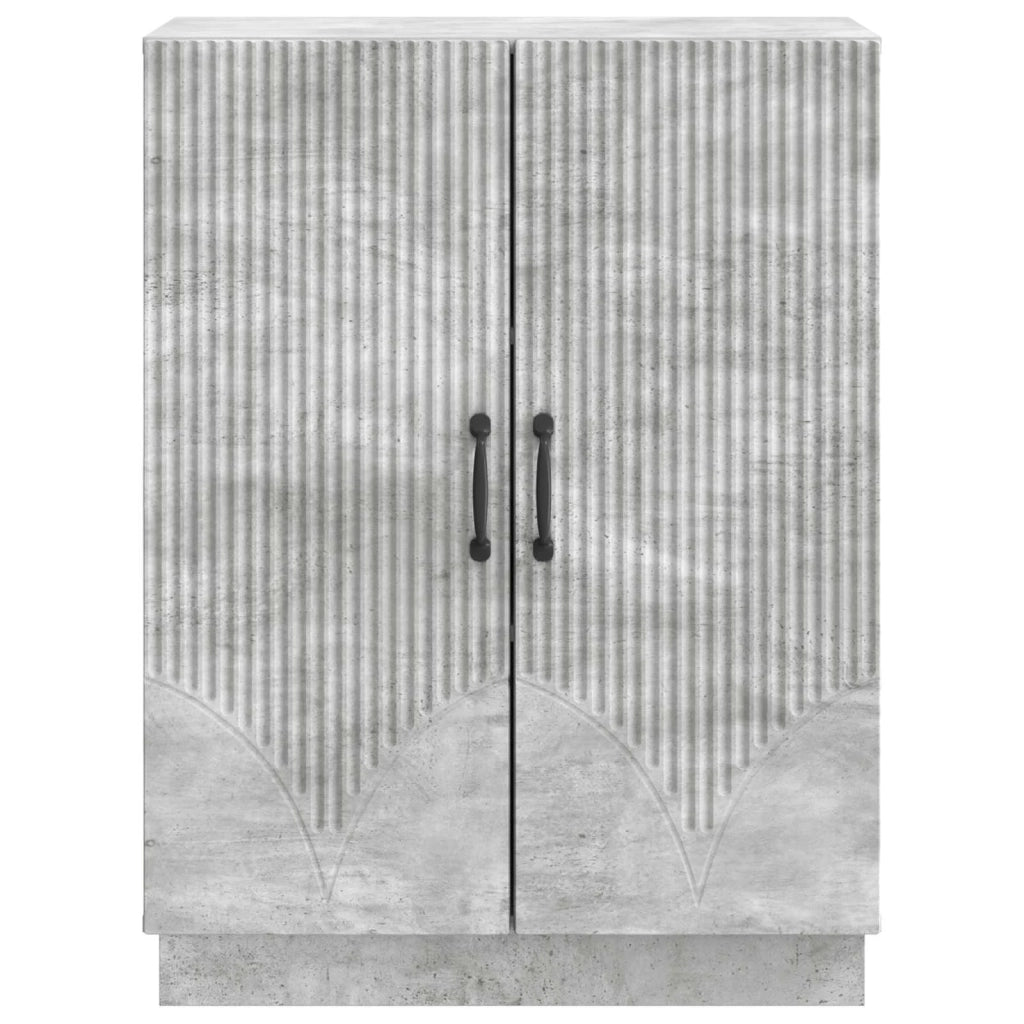 Credenza Grigio Cemento 66 x 34,5 x 87 cm Legno ingegnerizzato 895278