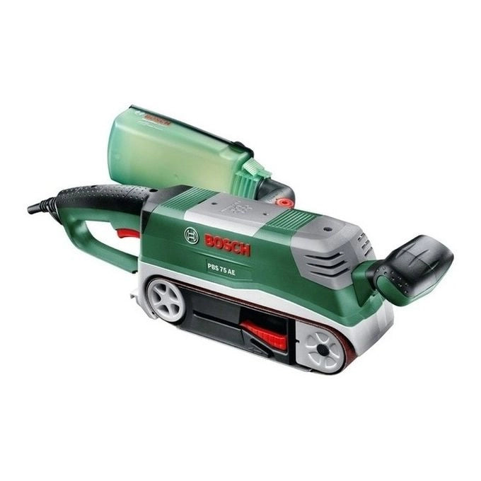 Bosch PBS 75 AE Set Levigatrice a nastro Verde, Grigio 750 W
