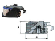 BOBINE TENSIONE 12V PER SERRATURA ELETTRICA 07118  DX (07118001)    CISA