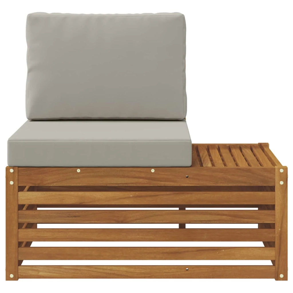 Divano da Giardino-Divano Esterno Finale con cuscino Naturale 91 x 63 x 73 cm 622464