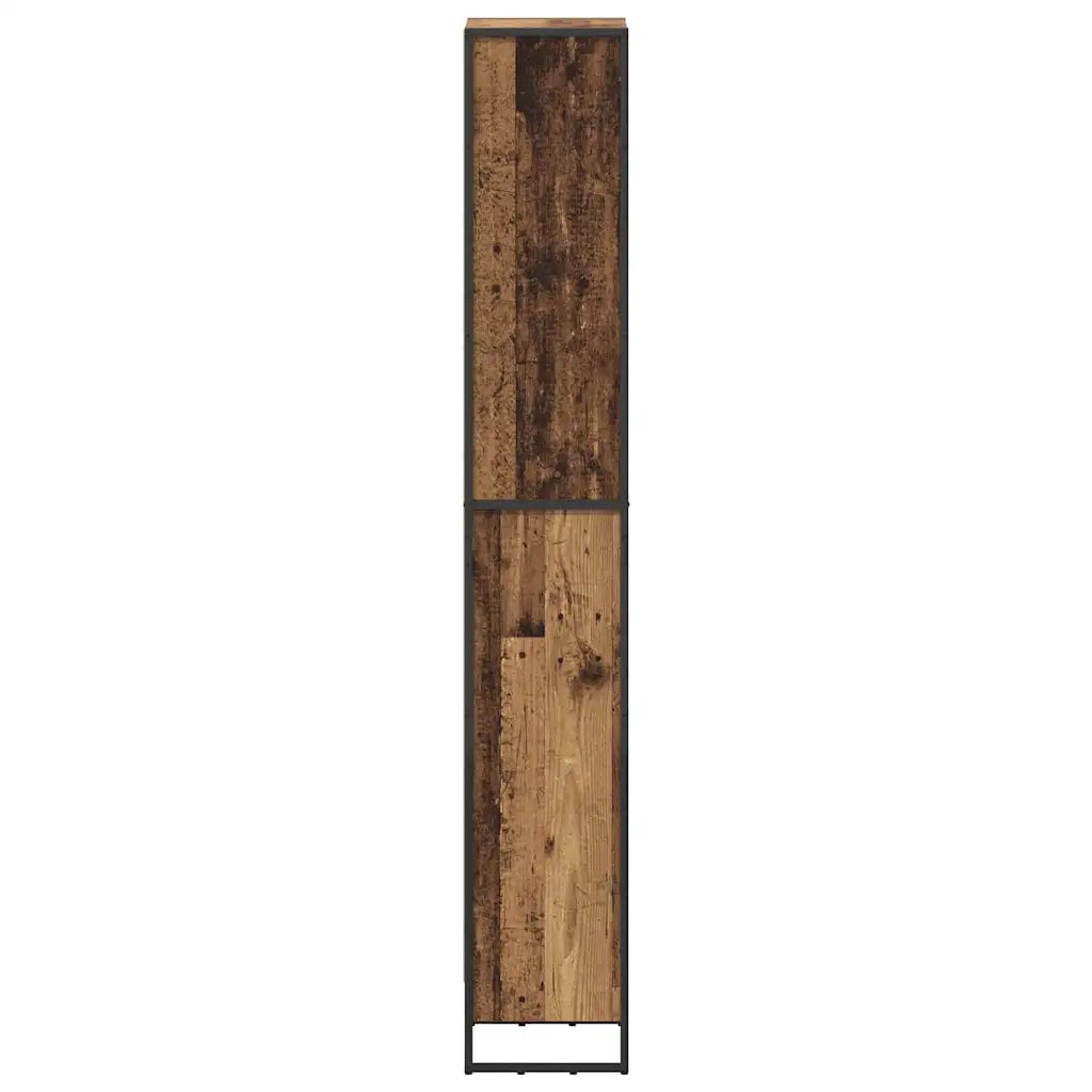 Armadio per Libri Legno vecchio 40 x 30 x 189,5 cm