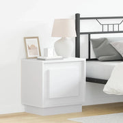 Armadio da Notte Bianco 44 x 34,5 x 45 cm Legno multistrato 869562