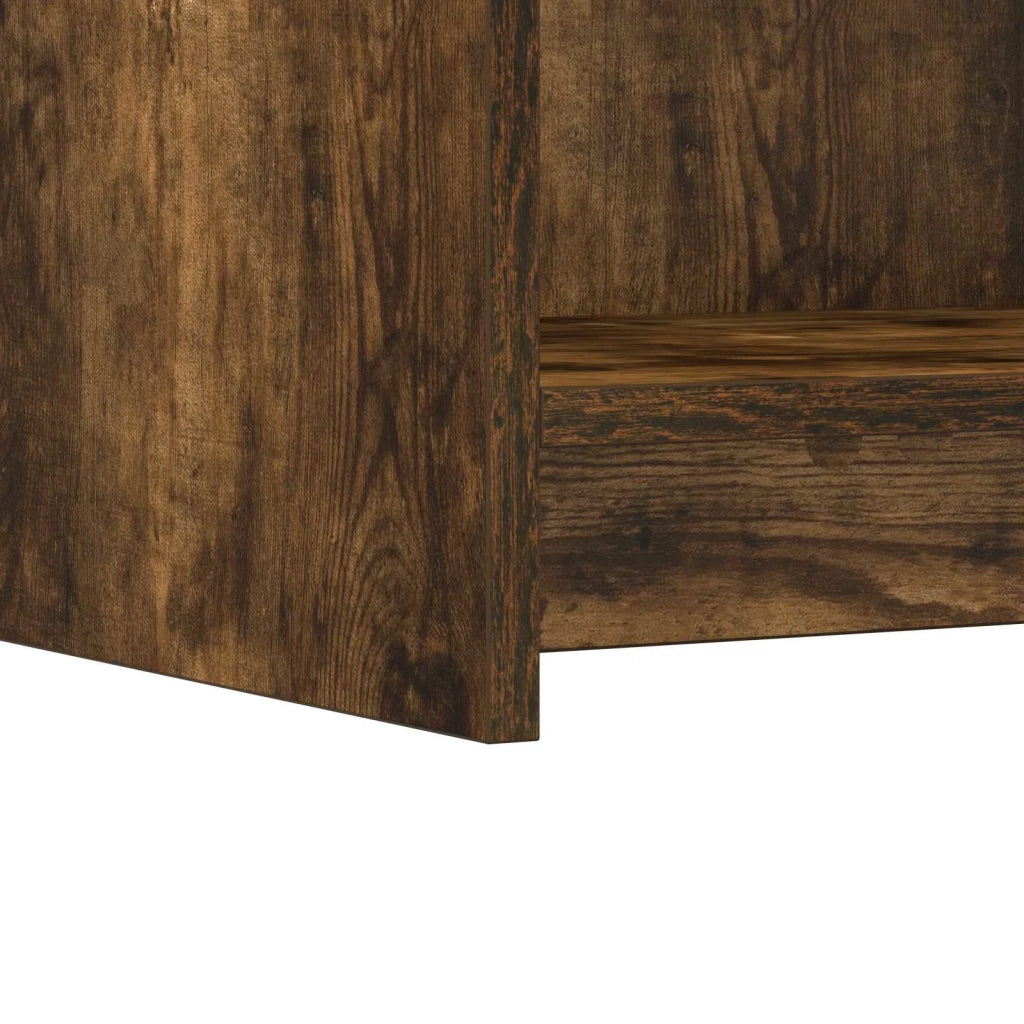 Credenza Rovere Fumo 75 x 36 x 80 cm Legno ingegnerizzato 8011111